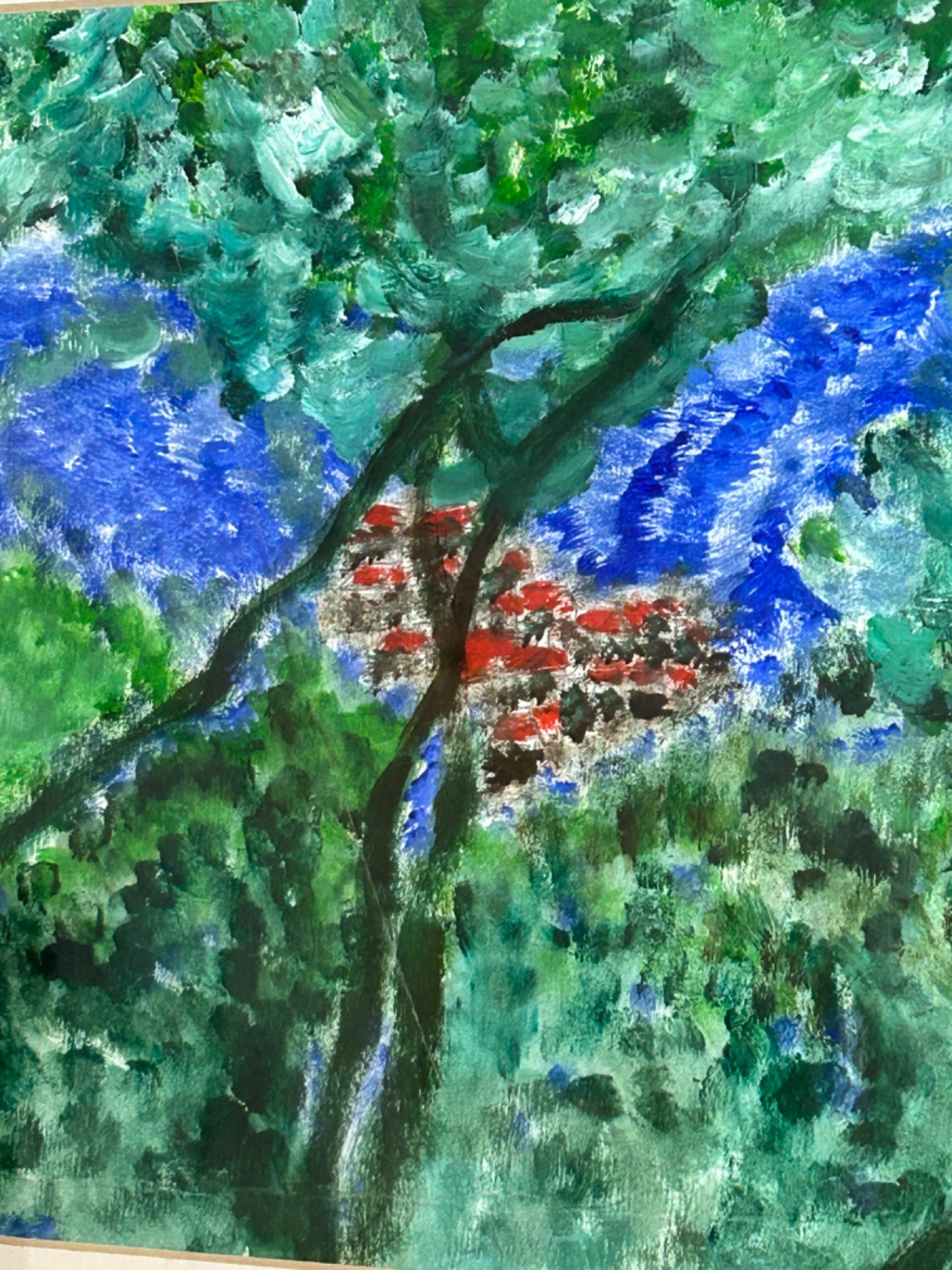 South Italy Landscape (Oil)