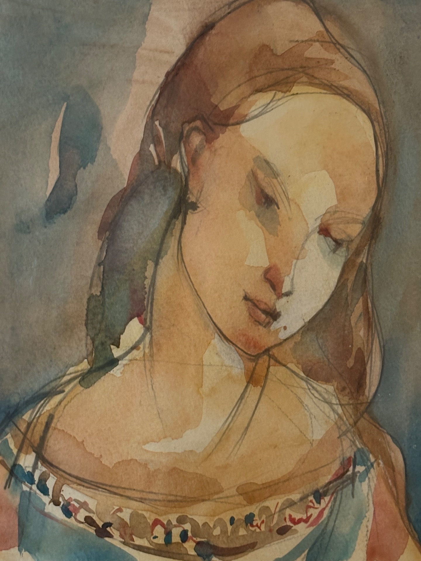 Portrait (watercolor)